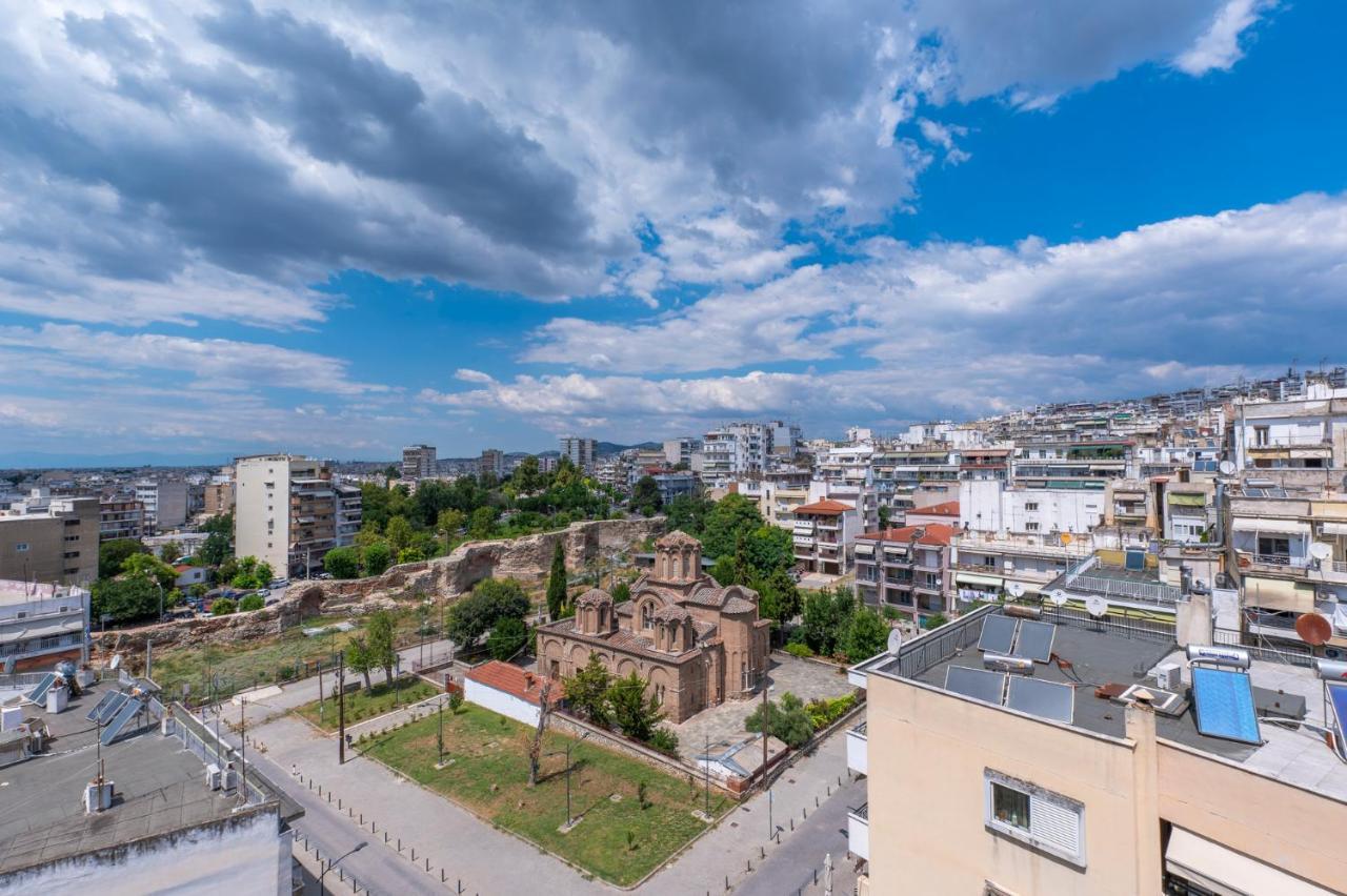 Kosmos Service Apartment Beautiful Studio 1 With Additional Cost Parking Tesalónica Exterior foto